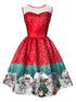 Vestidos Merry Christmas Dress #Red #Christmas Dress